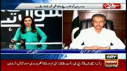 I am only person in world who competed from prison and people voted me--Waseem Akhtar also telling how he handle everything from Prison