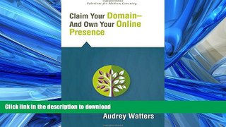 FAVORIT BOOK Claim Your Domain And Own Your Online Presence (Develop a Safe and Secure Digital