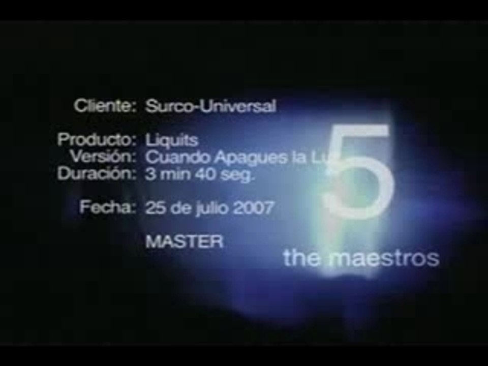 Liquits - Cuando apagues