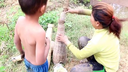 mancing belut super besar