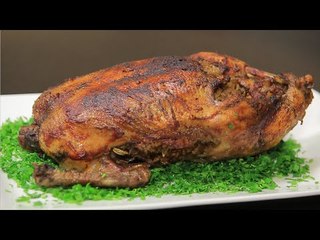 بط محشي أرز | غادة جميل