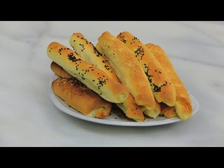 خبز رول بالجبنة | نجلاء الشرشابي