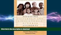 FAVORIT BOOK Assessing Culturally and Linguistically Diverse Students: A Practical Guide