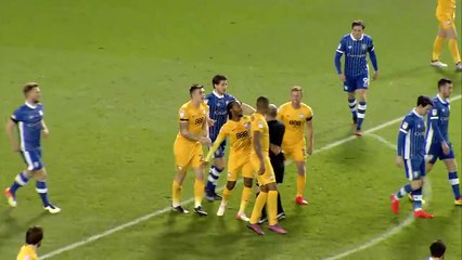 Preston team-mates Jermaine Beckford and Eoin Doyle both sent off for clashing