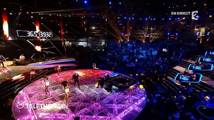 Téléthon 2016 - Sophie Davant joue la "claudette" en écoutant la chanson de M Pokora