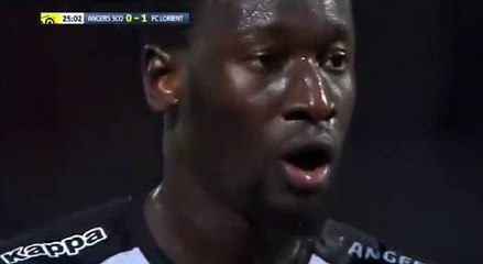 Famara Diedhiou Goal - Angers 1-1 Lorient 03.12.2016