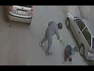 Adrano (CT) - Le immagini dell'omicidio di Maurizio Maccarone (03.12.16)