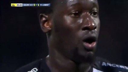 Famara Diedhiou Goal - Angers 1-1 Lorient 03.12.2016