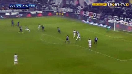 Alex Sandro Goal Juventus 1-0 Atalanta