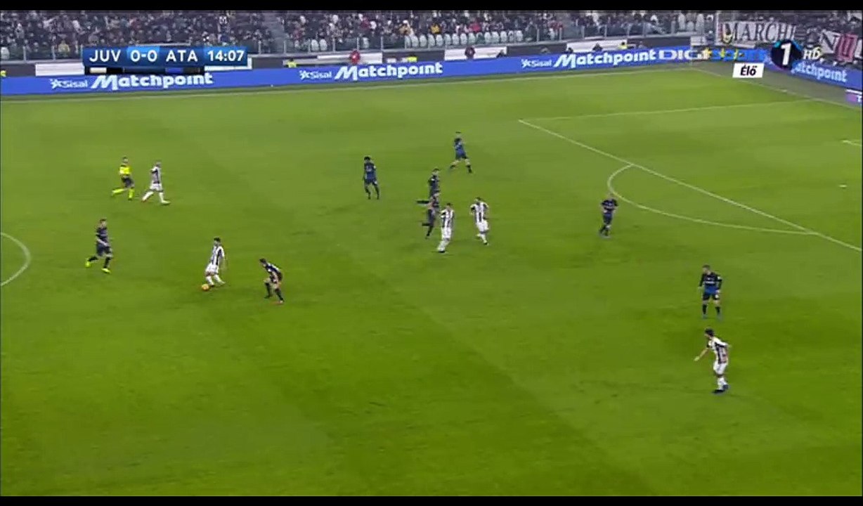 Alex Sandro Goal HD - Juventus 1-0 Atalanta - 03.12.2016