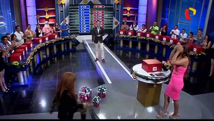 De la mano de la 'Tigresa', carismática Grecia logró ganar S/ 2,500 en "Vas o no vas"