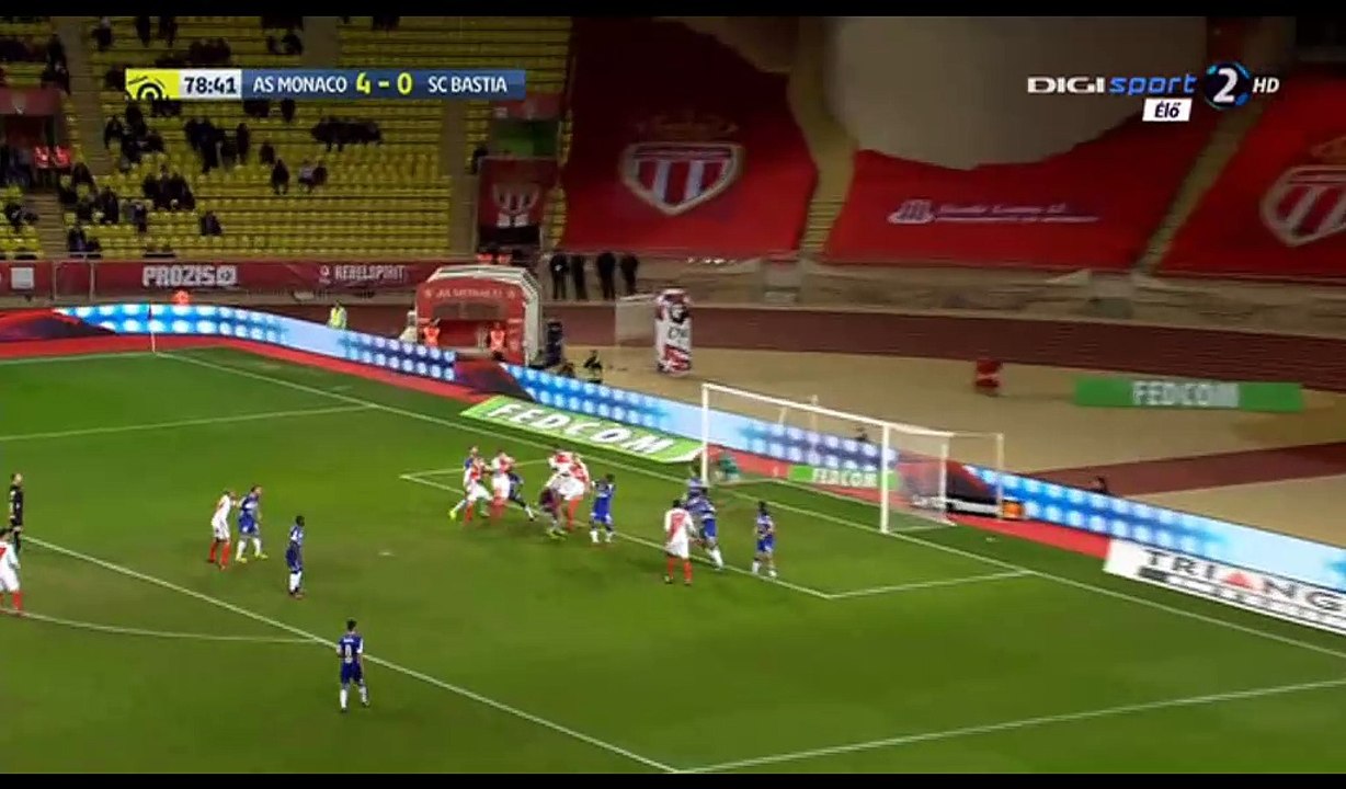 Guido Carrillo Goal HD - Monaco 5-0 Bastia  - 03.12.2016
