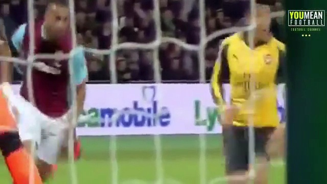 All Goals & Highlights HD West Ham United 1-5 Arsenal  03.12.2016