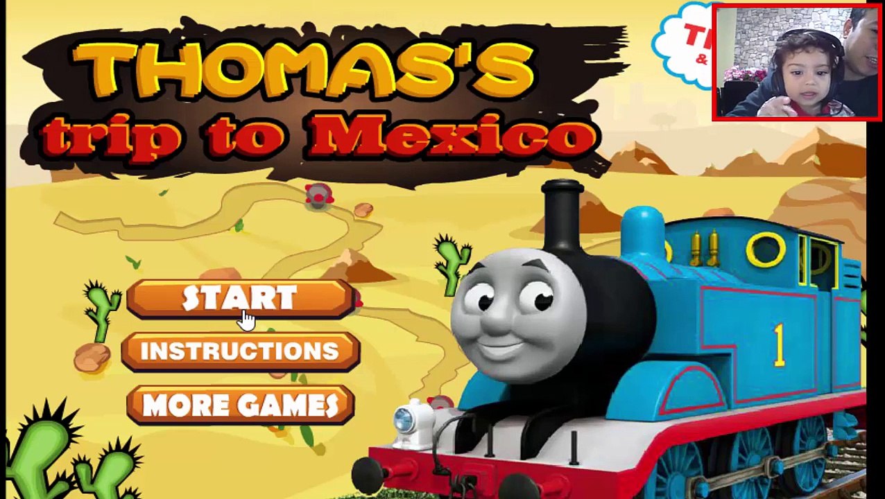 JOGOS GRATIS ONLINE PARA CRIANÇAS PEQUENAS: THOMAS E SEUS AMIGOS NO MÉXICO