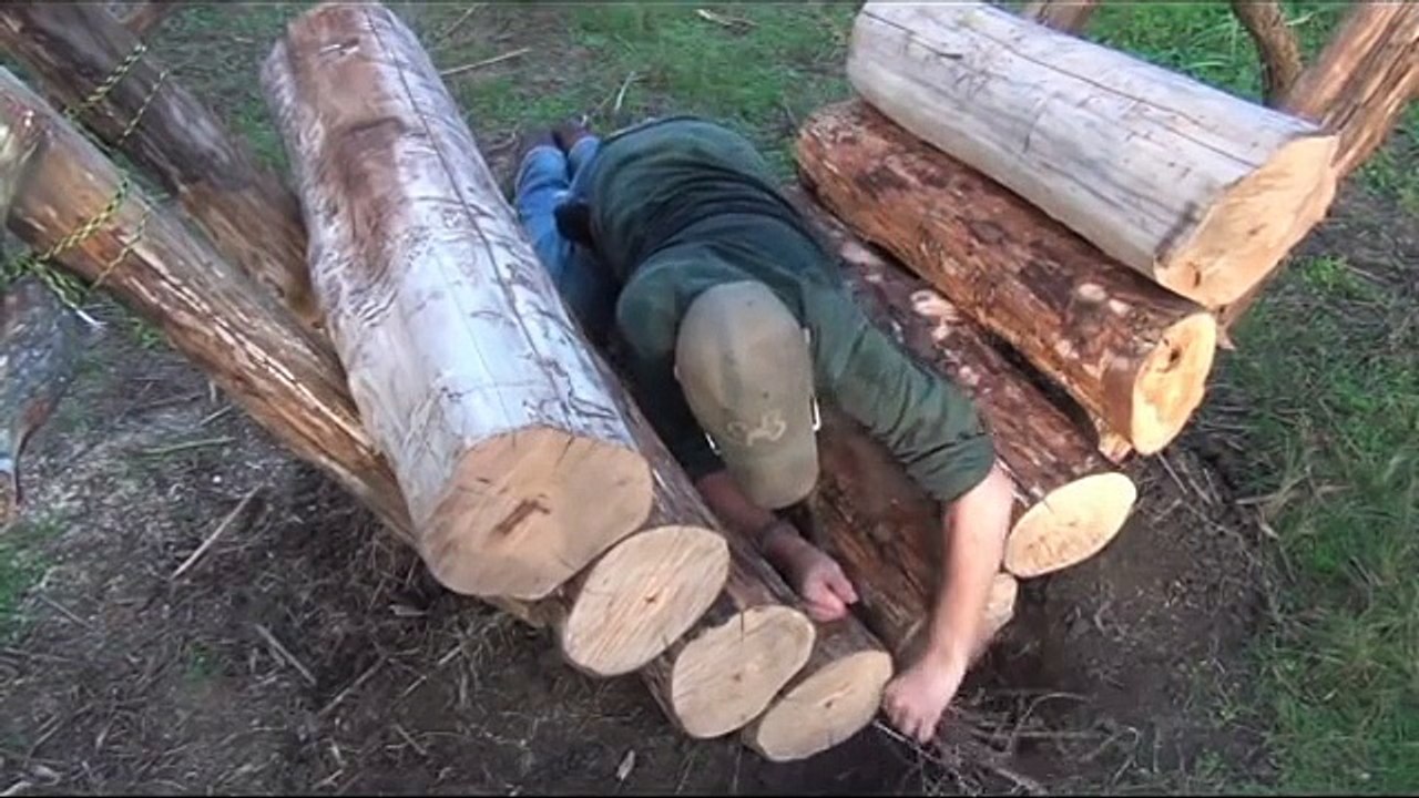Une technique hyper utile  pour faire un feu de 14 heures