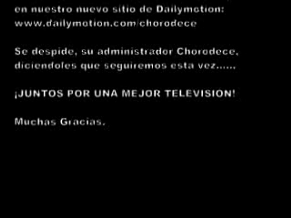 Video mensaje caso sct