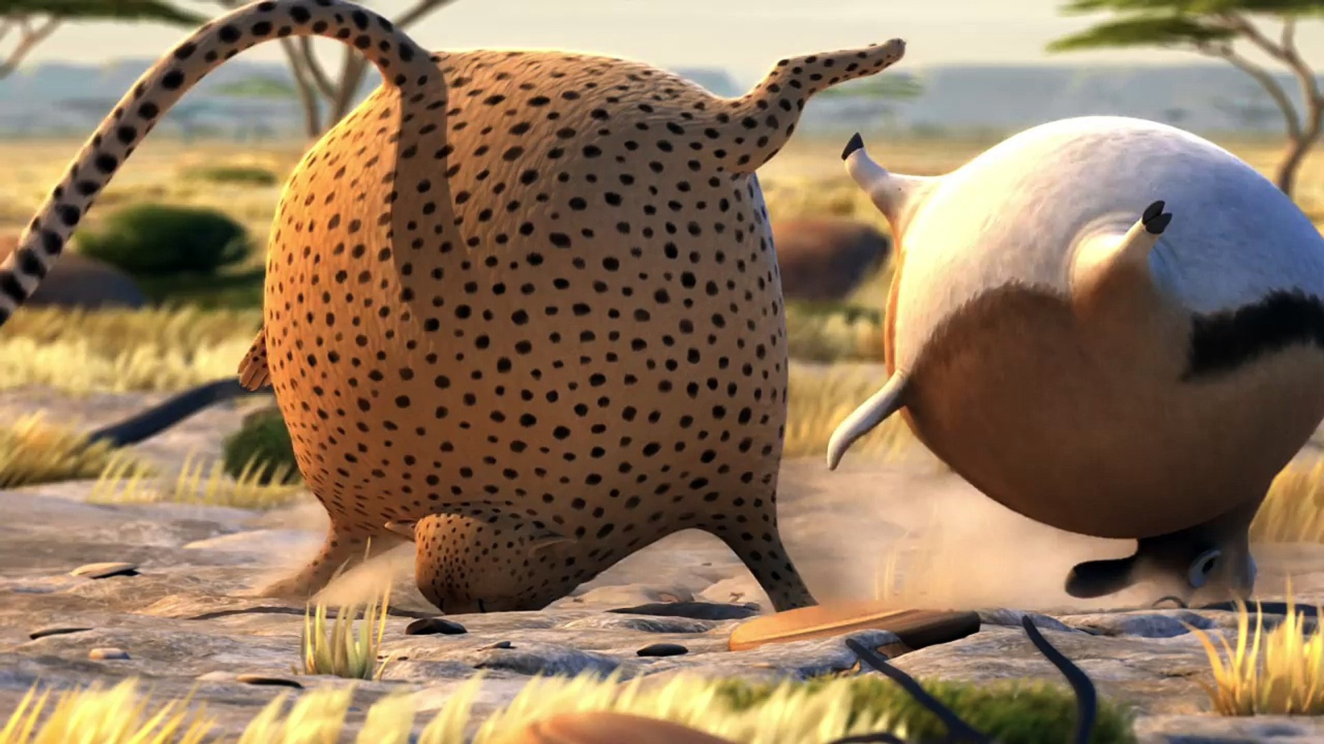 Obese Animals In The Wild Cartoon