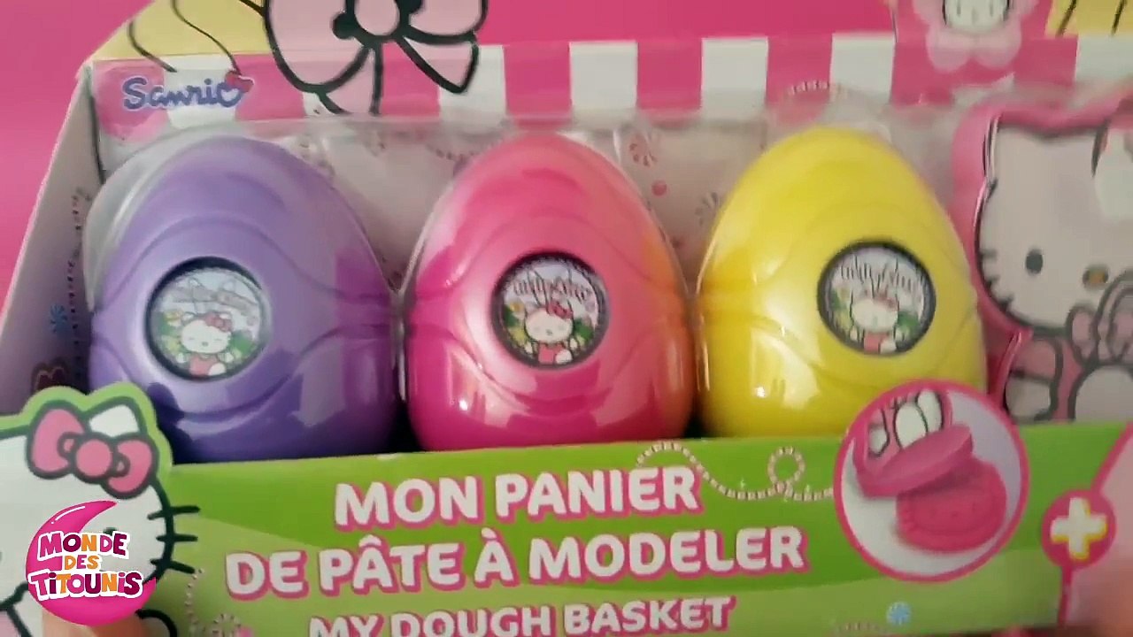 Hello Kitty Pâte à modeler pour enfants Titounis