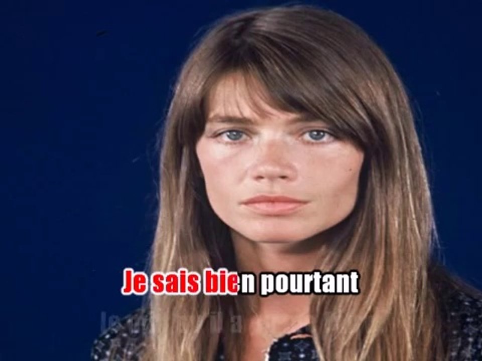 Françoise Hardy - Je veux qu'il revienne KARAOKE / INSTRUMENTAL