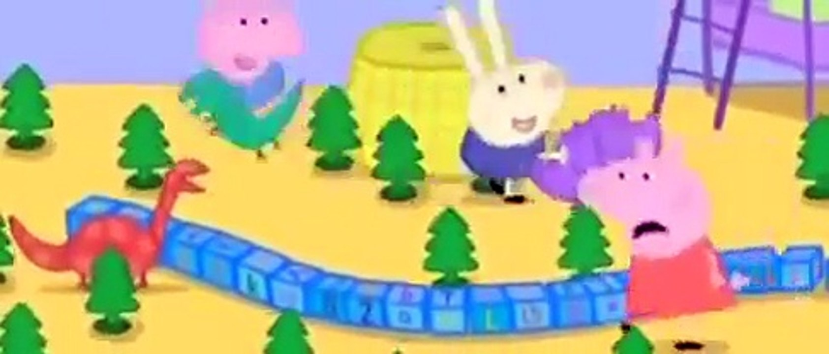 ΠΕΠΠΑ  Ο Richard Κουνέλης έρχεται να παίξει pepa pig greek new