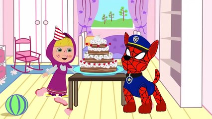 Masha And Dora Dinosaur Paw Patrol 7 Funny Story Finger Family Nursery Rhymes