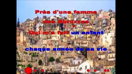 MICHEL  SARDOU - IO DOMENICO - KARAOKE AVEC VOIX - 3