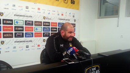 Patrice Collazo après La Rochelle - Racing