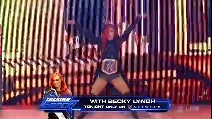 720pHD WWE Smackdown Live 09 27 16  Alexa Bliss attacks Becky Lynch before her match