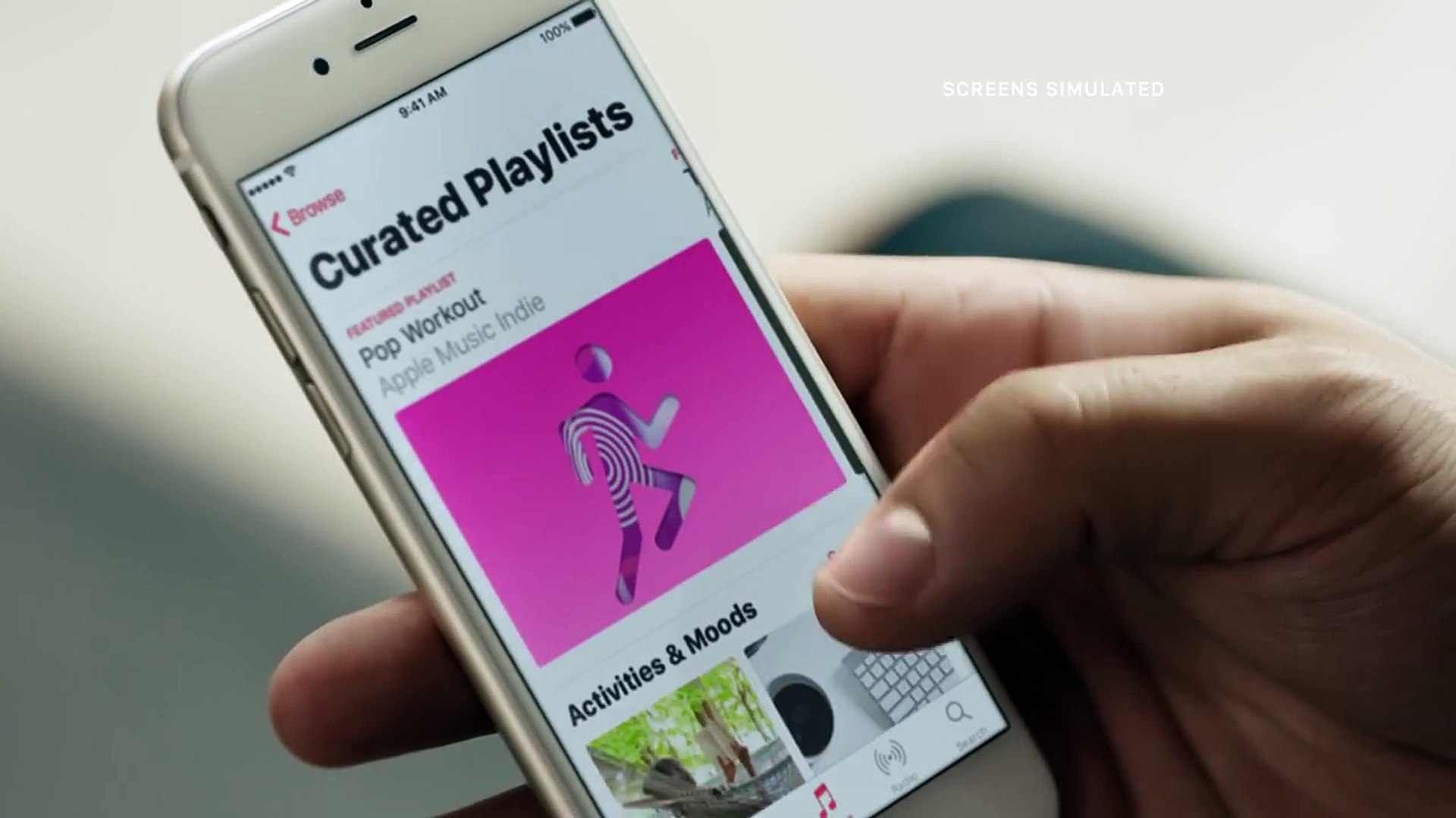 ⁣Apple Music – Drake vs. Bench Press