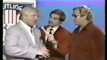 Bobby _The Brain_ Heenan and Nick Bockwinkel promo