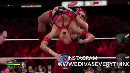 Natalya hits her Finisher in WWE 2K16