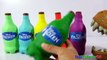 Frozen Play-Doh DIY Surprise Bottles Toys Elsa Anna Olaf Trolls Fun Creative & Learn Colors Video