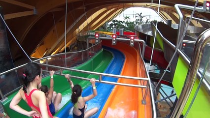 Scary Racer Water Slide at Therme Bucuresti