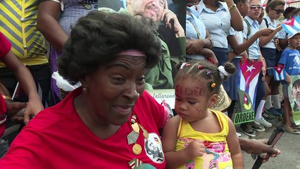 Cinzas de Fidel chegam em Santiago de Cuba