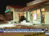 UPDATE: Driver plows through Phoenix restaurant