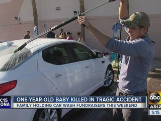 Family holding fundraiser after baby hit, killed by car in Phoenix