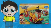 Hooks Jolly Roger Pirate Ship Play Set from Jake and the Neverland Pirates by Fisher-Price!