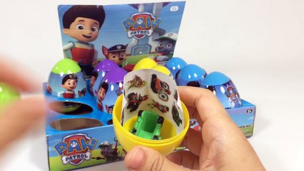 Download Video: 12 Paw Patrol Egg Surprises Opening Marshall Chase Rubble Rocky Zuma Skye - Unboxing Review