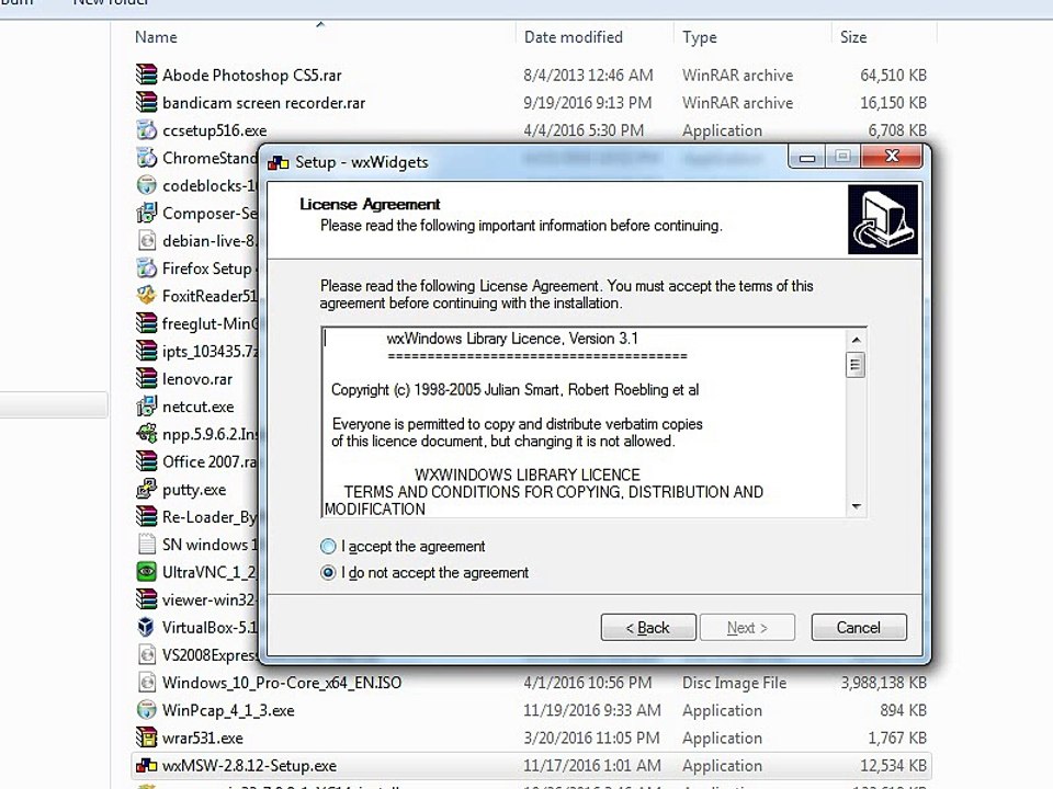 tutorial wxwidget: installing and configuring wxwidget on codeblocks with gui sample code