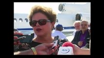 Lula e Dilma são recebidos por Raúl Castro