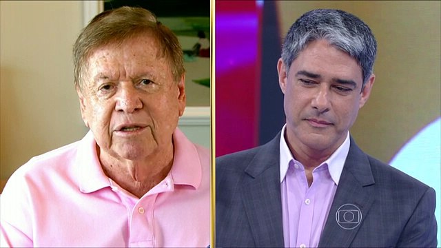 Domingão do Faustão:Boni relembra início de Bonner na Globo