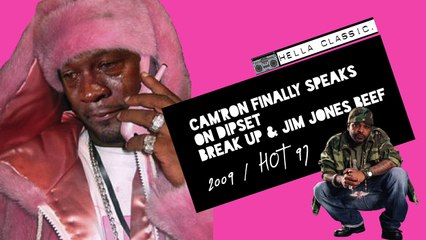 Cam'ron Talks Dipset Break Up And JIm Jones Beef With Angie Martinez