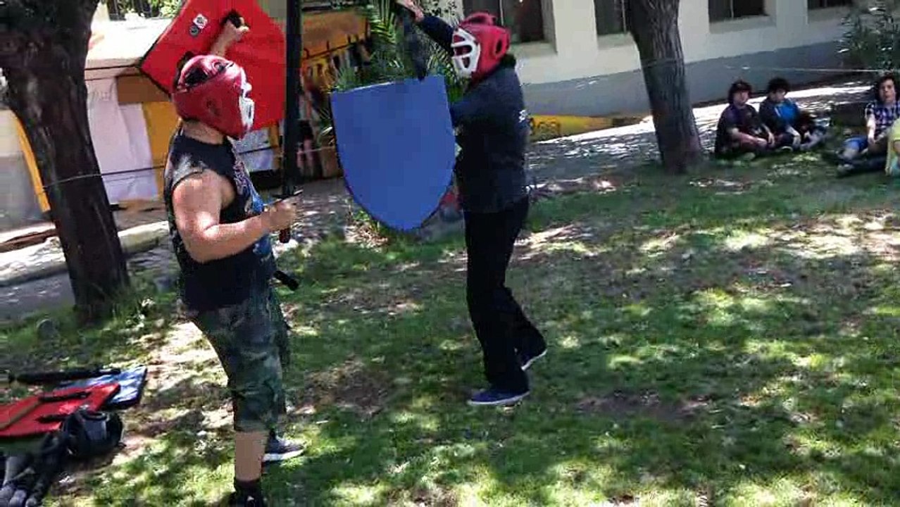 Manuel vs Maestro de lucha medieval