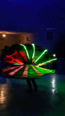 Beautiful lighting dance....must watch....