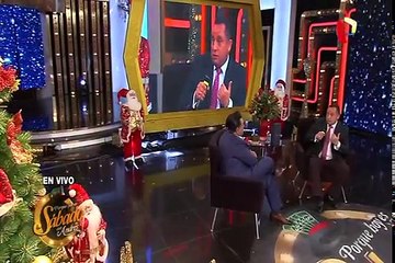 Carlos Álvarez hizo de las suyas en Porque Hoy es Sábado