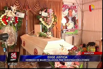 Exigen justicia para mujer fallecida durante disturbios en Huaycán