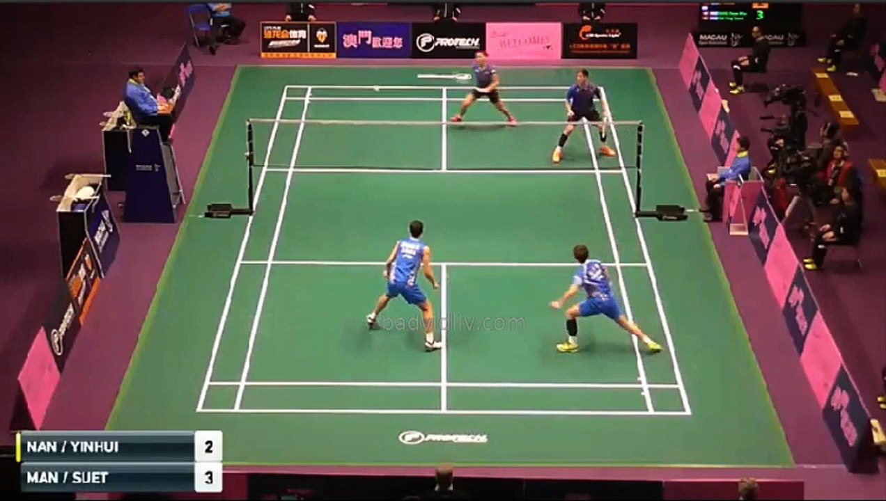 Macau Open 2016 | F | ZHANG Nan/LI Yinhui - TANG Chun Man/TSE Ying Suet
