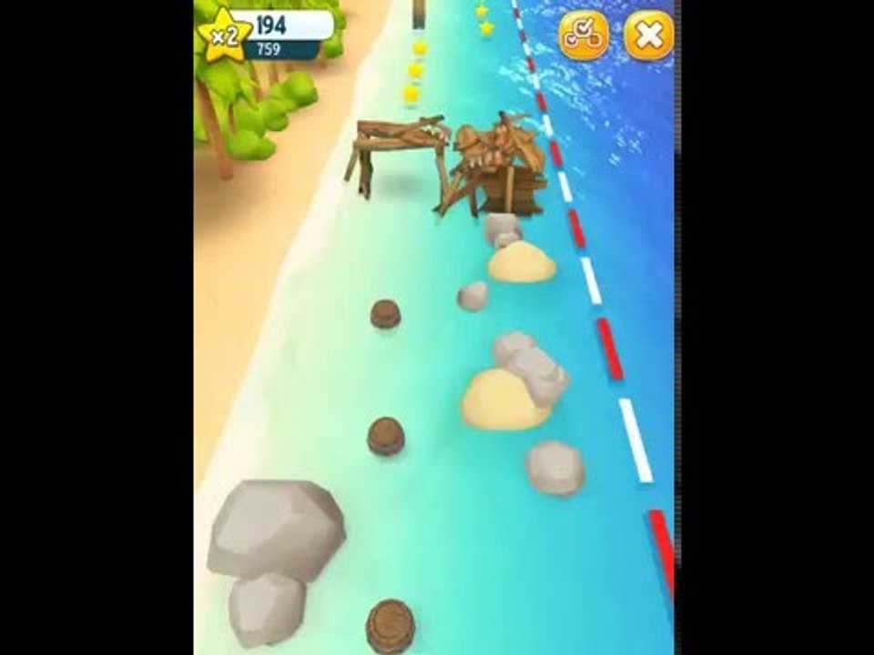 Talking Tom Jetski iOS Gameplay