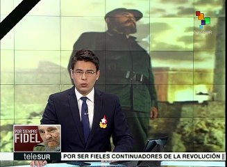 Juventud comunista de Cuba se compromete a seguir los ideales de Fidel