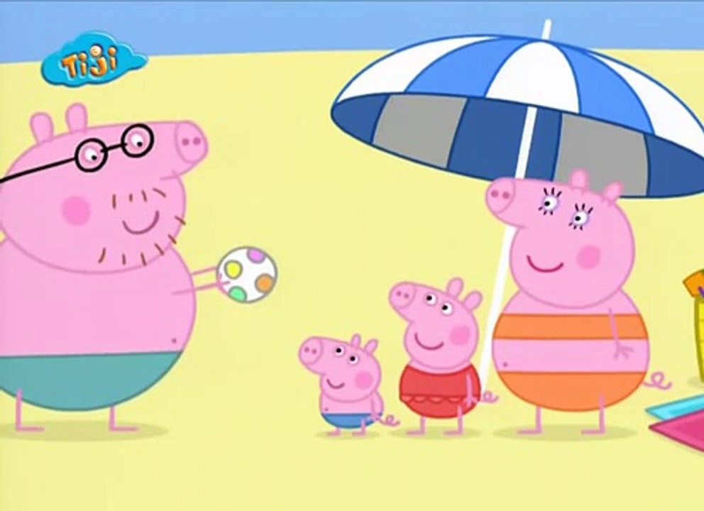 Peppa Cochon A La Plage Francais HD